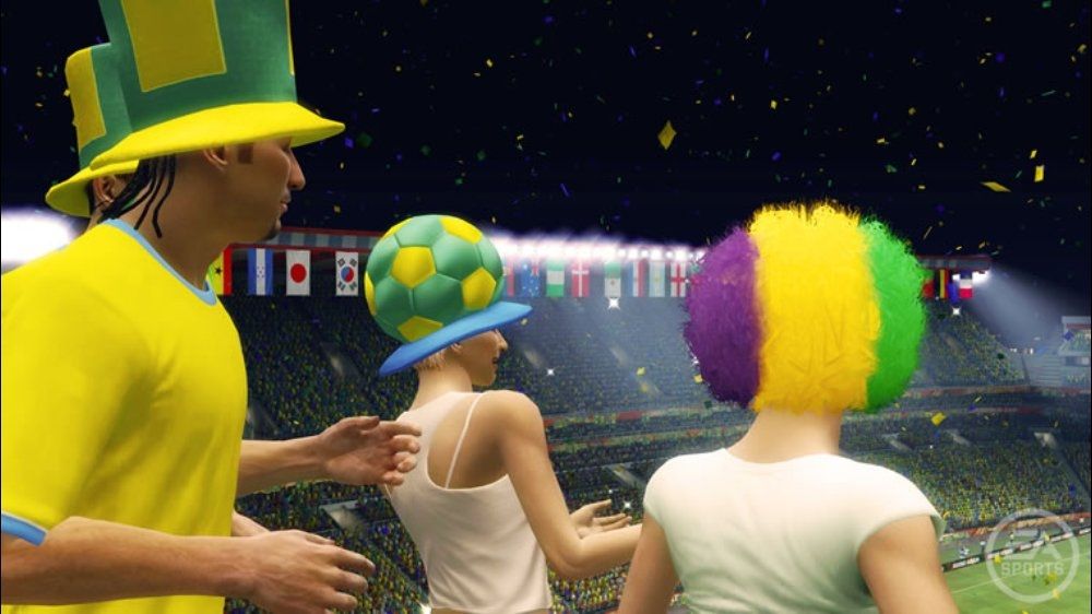 2010 FIFA World Cup South Africa Screenshot (Xbox.com product page): Fans