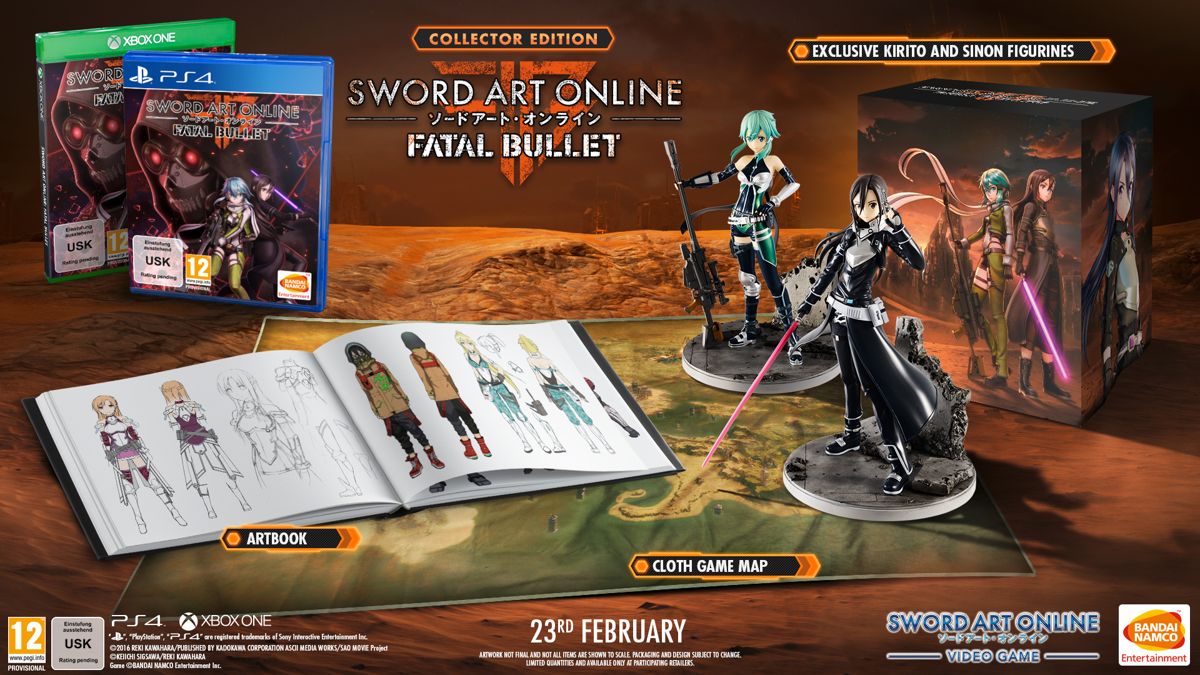 Sword Art Online: Fatal Bullet (Collector's Edition) Other (Promo Art, February 2018)
