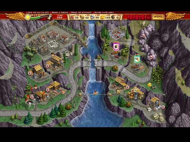 Roads of Rome: New Generation Screenshot (Big Fish Games screenshots)
