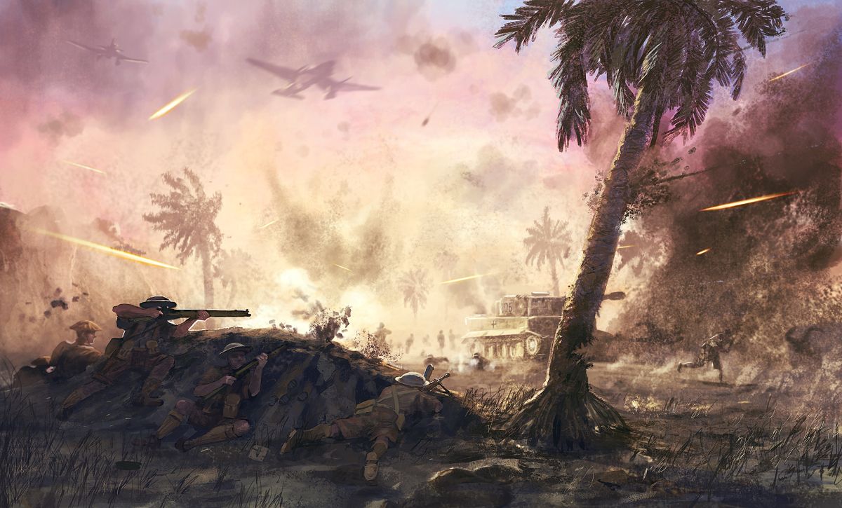 Sniper Elite III: Afrika Concept Art (Official Website (2016)): Desert Offensive
