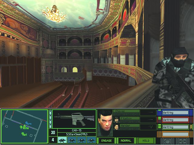 Tom Clancy's Rainbow Six: Rogue Spear Screenshot (Tom Clancy's Rainbow Six Rogue Spear Promo CD): Opera 5 (bar)