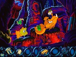 Freddi Fish 3: The Case of the Stolen Conch Shell Screenshot (The Making Of Freddi Fish 3, Humongous Entertainment Website 1998)