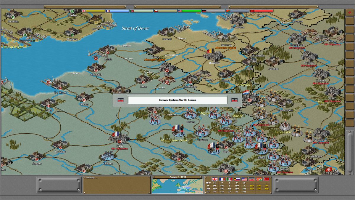 Classic Strategic Command: World War I Screenshot (Steam)
