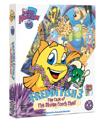 Freddi Fish 3: The Case of the Stolen Conch Shell Other (The Making Of Freddi Fish 3, Humongous Entertainment Website 1998): Box Art