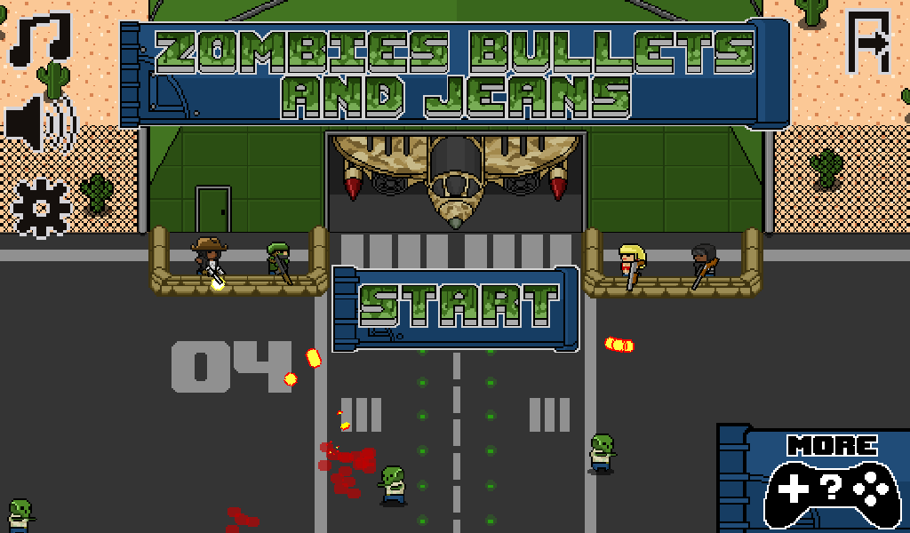 Zombies Bullets and Jeans Screenshot (Google Play)