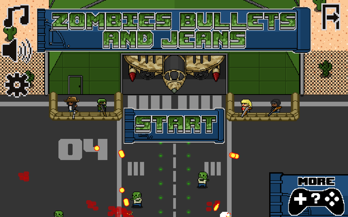 Zombies Bullets and Jeans Screenshot (Google Play)