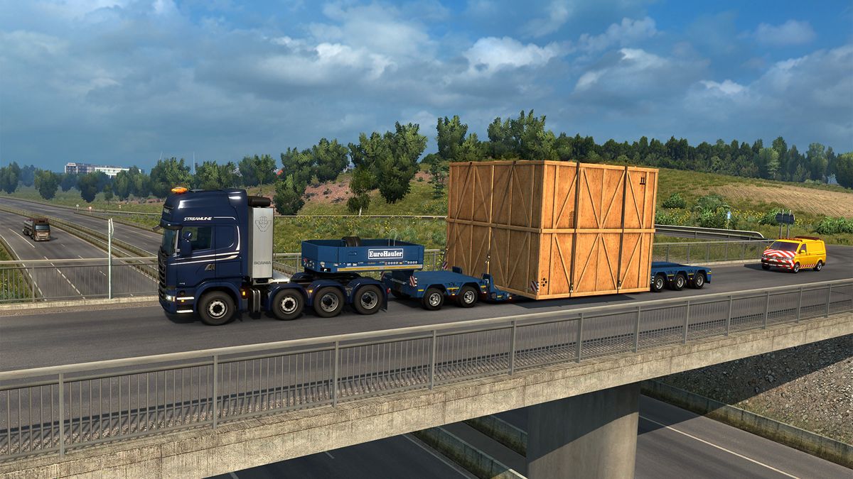 Euro Truck Simulator 2: Special Transport official promotional image -  MobyGames