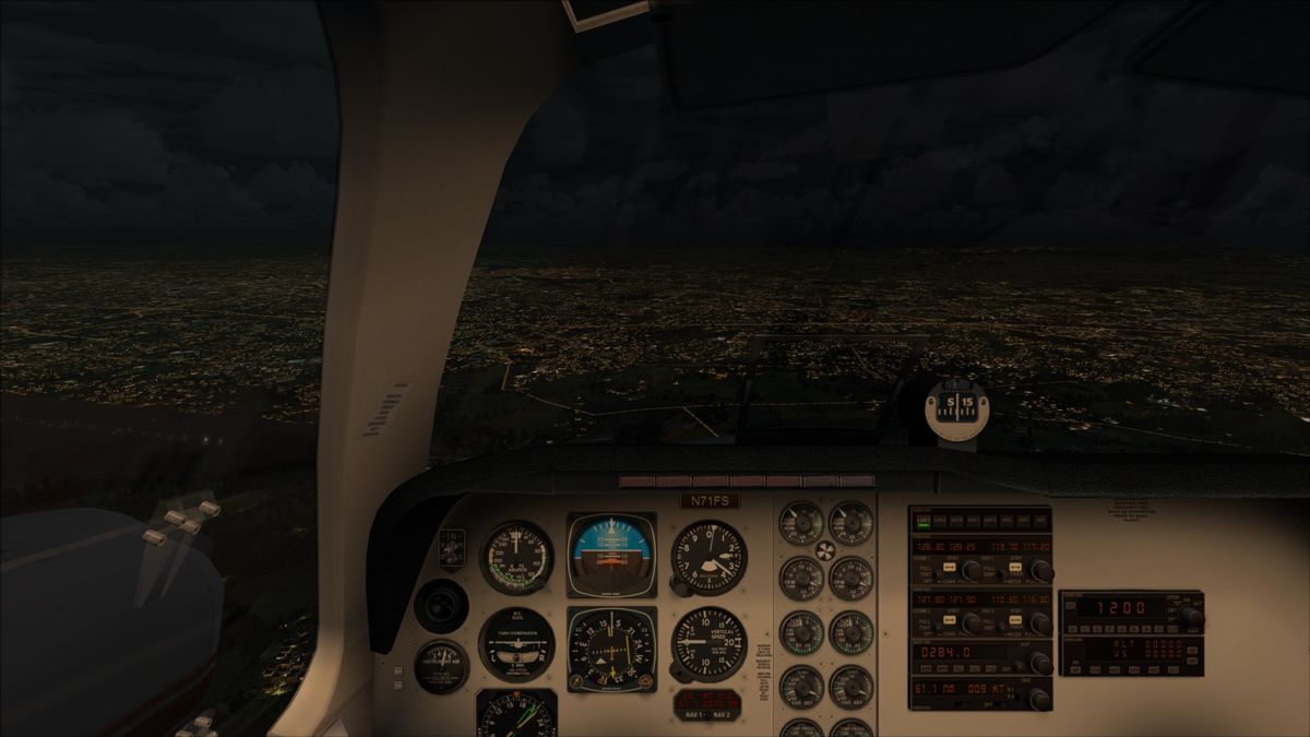 Microsoft Flight Simulator X: Steam Edition - Ultimate Night Environment X Screenshot (Steam)
