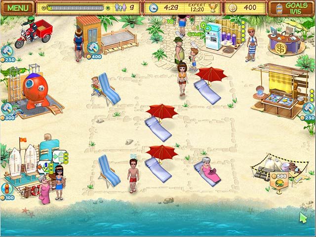 Beach Party Craze Screenshot (Big Fish Games screenshots)