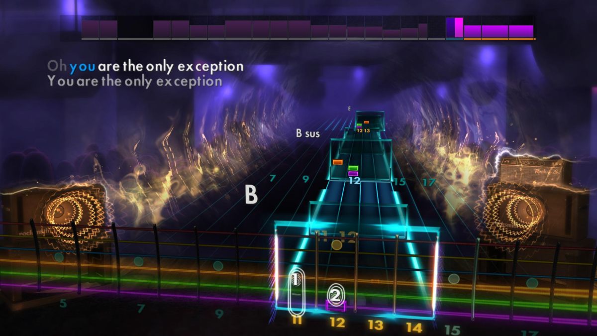 Rocksmith: All-new 2014 Edition - Paramore: The Only Exception Screenshot (Steam)