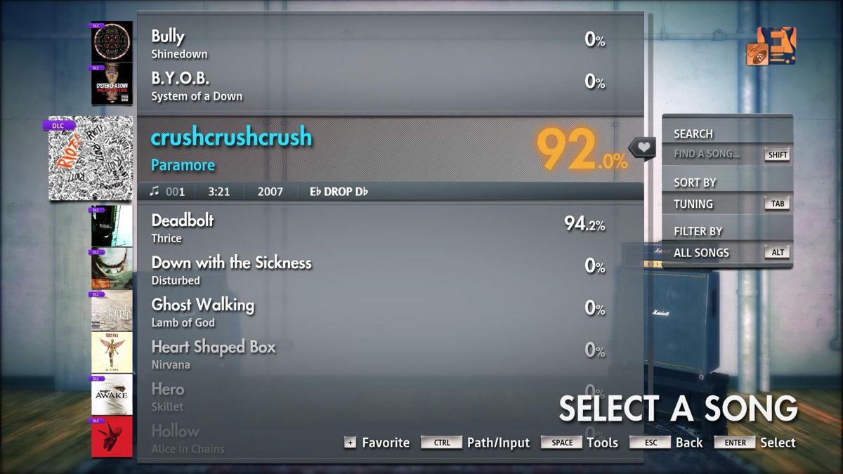 Rocksmith: All-new 2014 Edition - Paramore: Crushcrushcrush Screenshot (Steam)