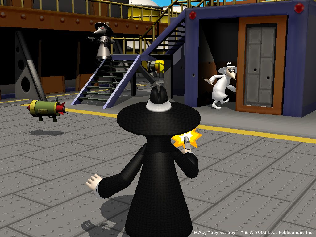 Spy vs Spy Screenshot (PlayStation website page)