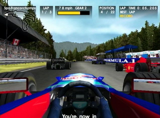 F1 World Grand Prix Screenshot (Dreamcast Press Kit Europe)