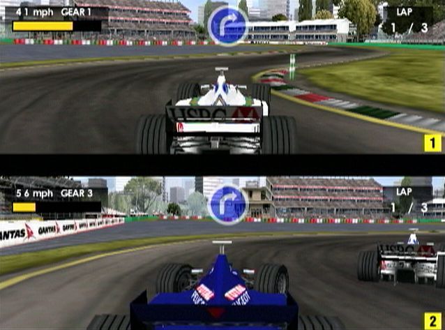 F1 World Grand Prix Screenshot (Dreamcast Press Kit Europe)