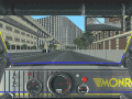 XCar: Experimental Racing Screenshot (Official site - screenshots (1997-06-16)): Seattle is one of the toughest street courses in the game. Lots of 90 degree turns.