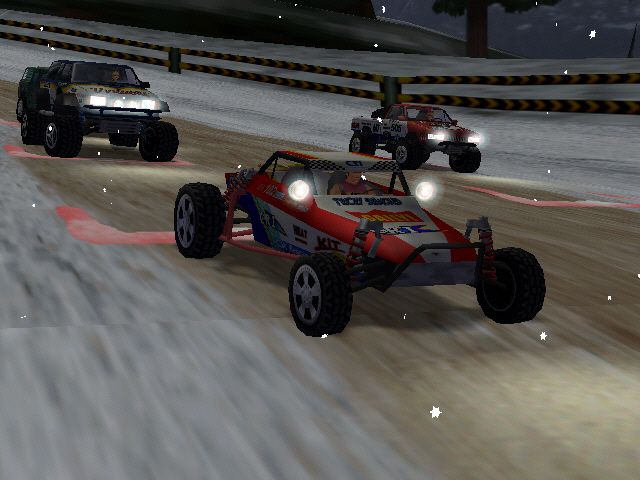 TNN Motorsports Hardcore Heat Screenshot (Dreamcast Press Kit Europe)