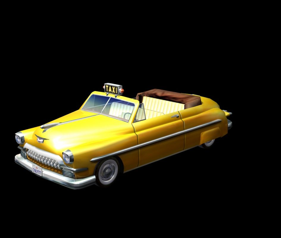 Crazy Taxi Render (SEGA Dreamcast Press Kit 2000)