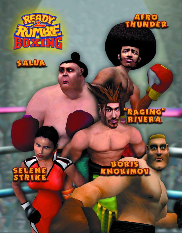 Ready 2 Rumble Boxing Other (Dreamcast Press Kit Europe)