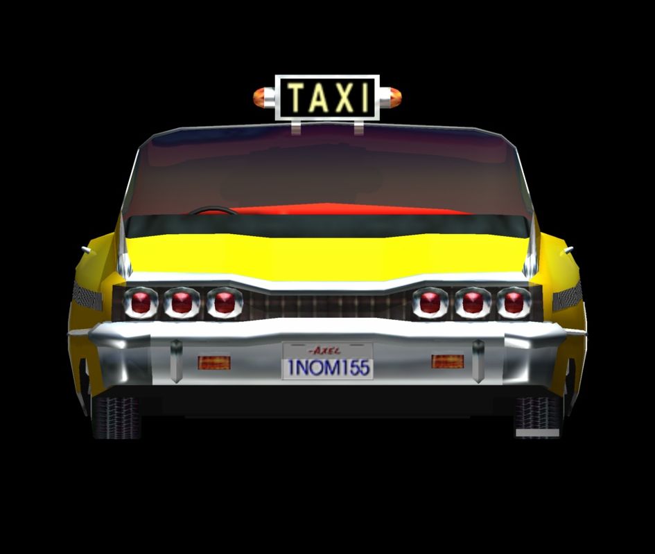 Crazy Taxi Render (SEGA Dreamcast Press Kit 2000)