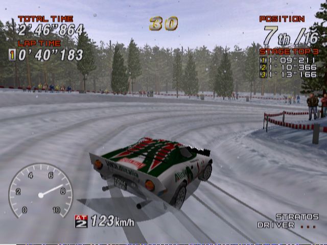 SEGA Rally 2 Championship Screenshot (Dreamcast Press Kit Europe)