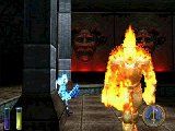 An Elder Scrolls Legend: Battlespire Screenshot (GamesDomain review, February 1998): Het buddy, you got a light?