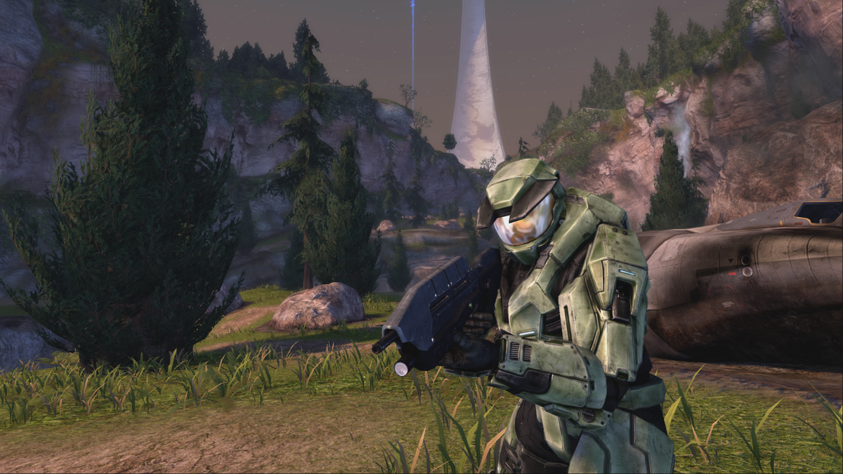 Halo: The Master Chief Collection Screenshot (Xbox.com product page): The Master Chief (Halo: Combat Evolved campaign)
