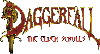 The Elder Scrolls: Chapter II - Daggerfall Logo (MJonesGraphics.com - Daggerfall Logo): Final cover logo