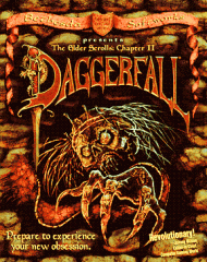 The Elder Scrolls: Chapter II - Daggerfall Other (MJonesGraphics.com - Daggerfall Logo): The US Cover