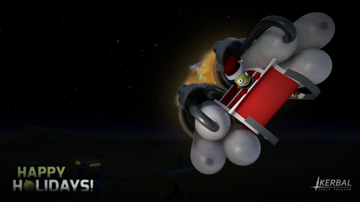 Kerbal Space Program Wallpaper (Official website wallpapers): Holiday 1280x720