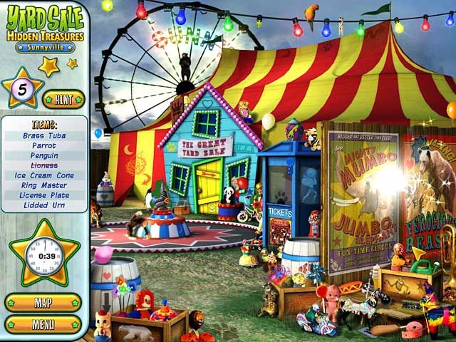 Yard Sale Hidden Treasures: Sunnyville Screenshot (Big Fish Games screenshots)