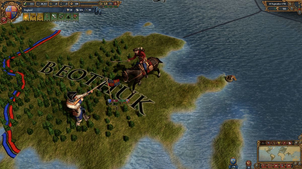 Europa Universalis IV: Colonial British and French Unit Pack Screenshot (Steam)