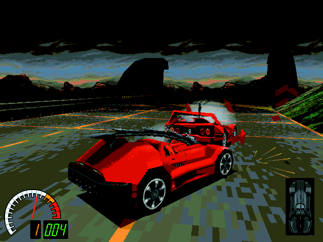 Carmageddon Screenshot (Next Generation Online preview, 1997-04-02): Rear ended