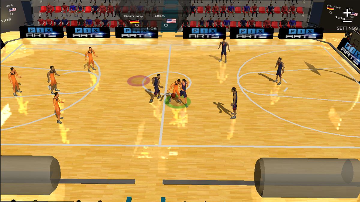 Olympic Basketball Screenshot (Nintendo.com.au)