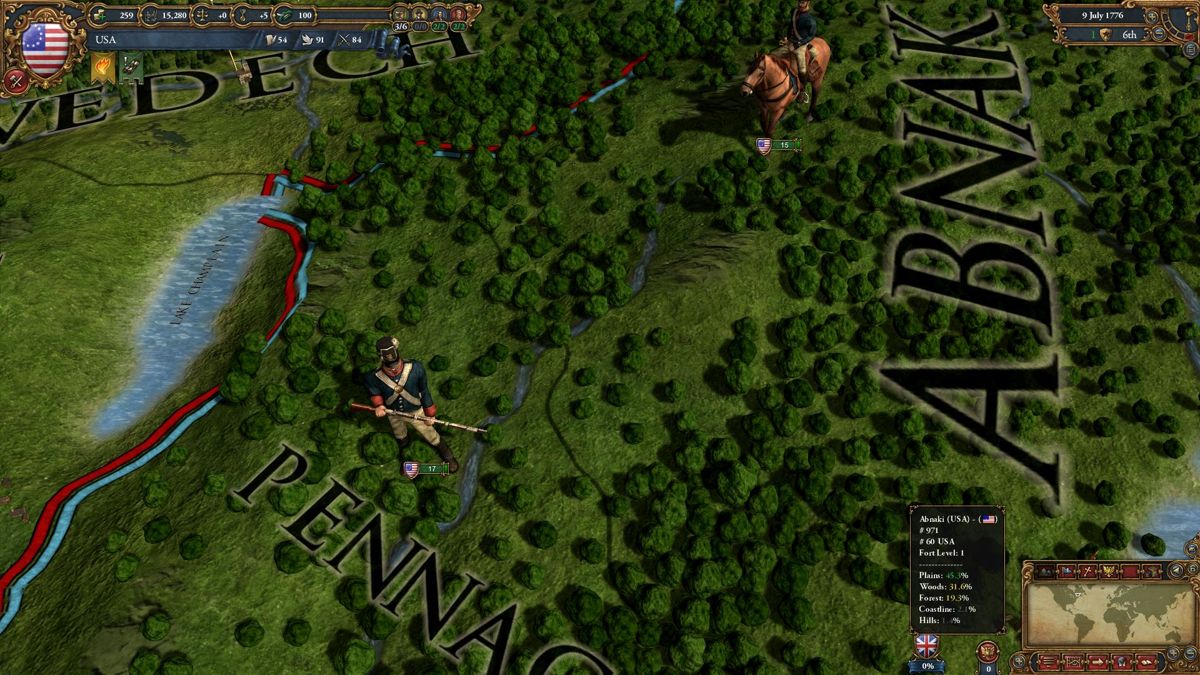 Europa Universalis IV: American Dream Screenshot (Steam)