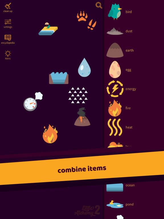 Everyday UI: Little Alchemy Game. When I look to acquire a new