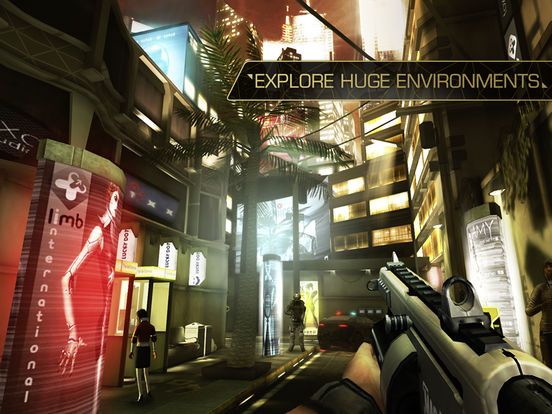 Deus Ex: The Fall Screenshot (iTunes Store)