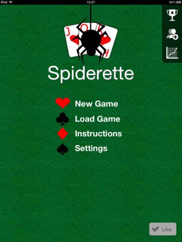 Spiderette Screenshot (iTunes Store)