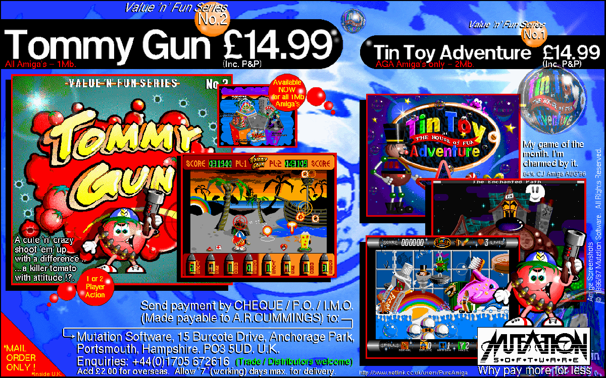 Tommy Gun Other (Promotion material): Advert