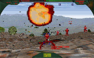 Terra Nova: Strike Force Centauri Screenshot (Power Play cover CD, April 1996)