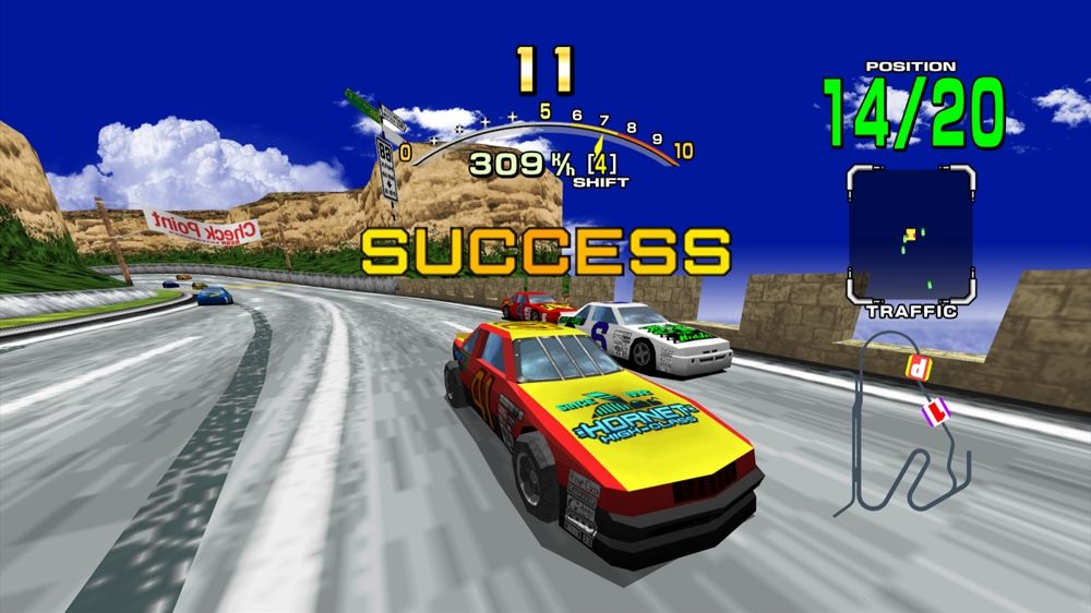 Daytona USA Screenshot (Xbox.com product page)