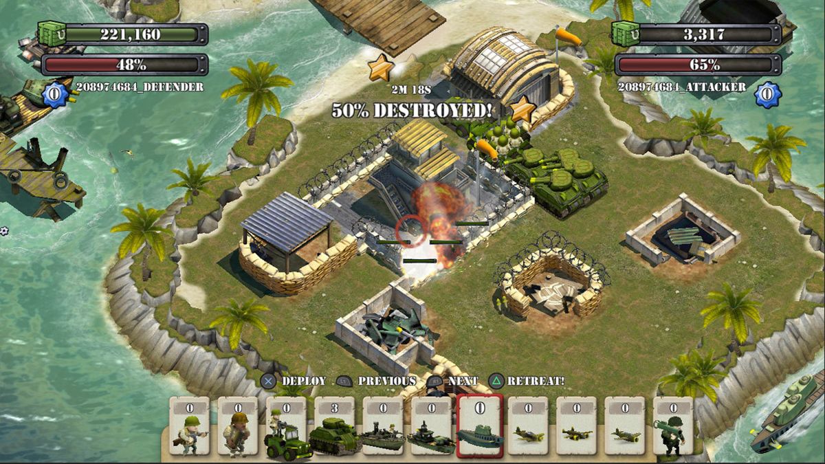 Battle Islands Screenshot (PlayStation.com)