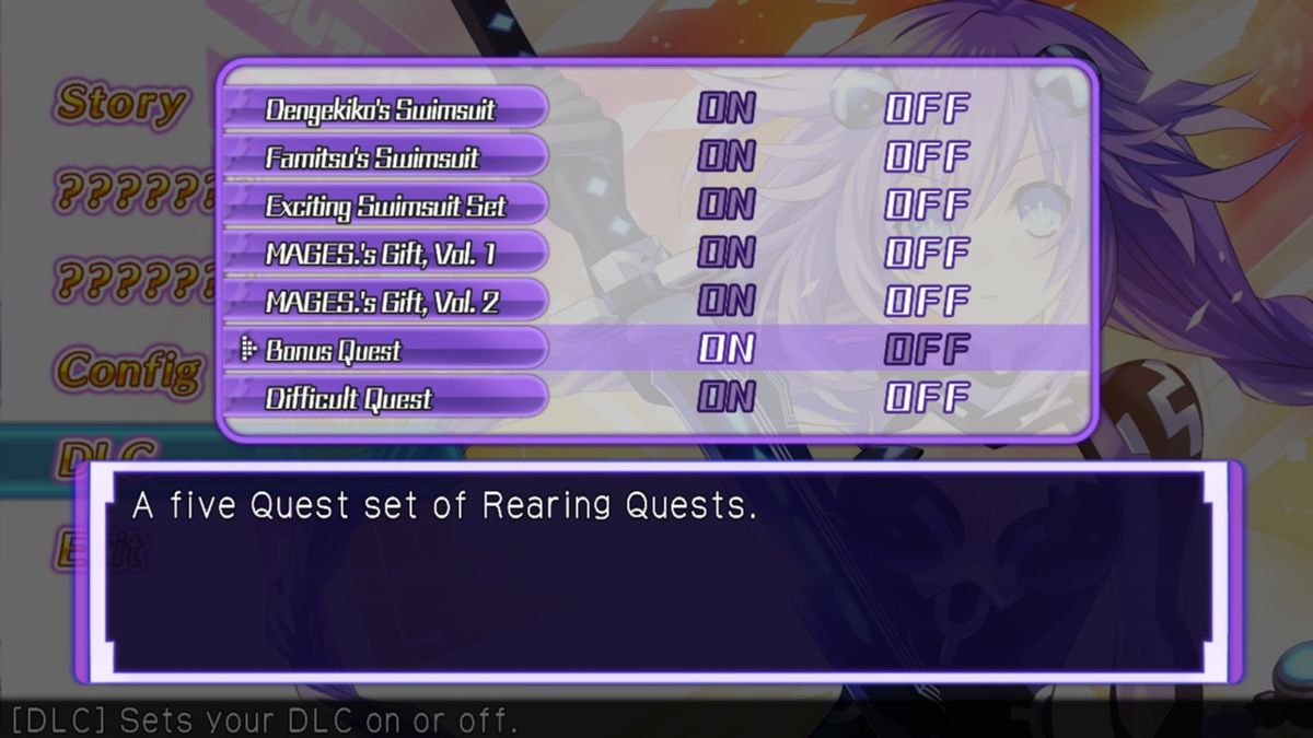 Hyperdimension Neptunia U: Bonus Quest Screenshot (Steam)