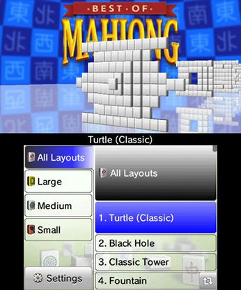 Best of Mahjong Screenshot (Nintendo.com)