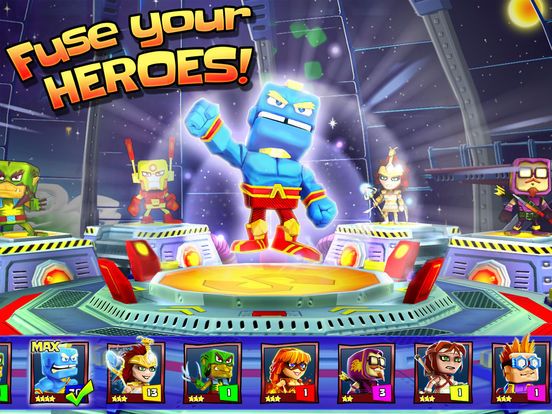 Team Z: League of Heroes Screenshot (iTunes Store)