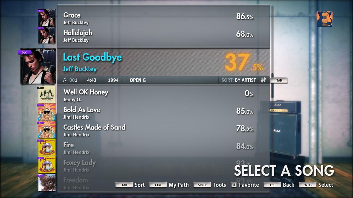 Rocksmith: All-new 2014 Edition - Jeff Buckley: Last Goodbye Screenshot (Steam screenshots)