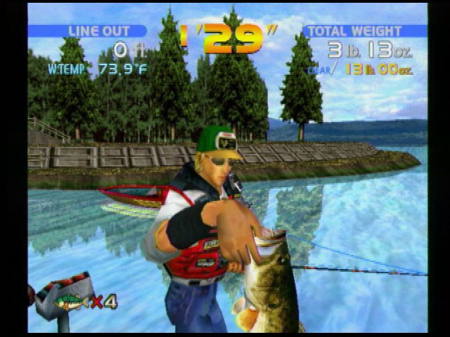 SEGA Bass Fishing Screenshot (Dreamcast Press Kit Europe)