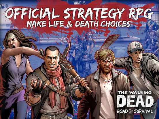The Walking Dead: Road to Survival Screenshot (iTunes Store)
