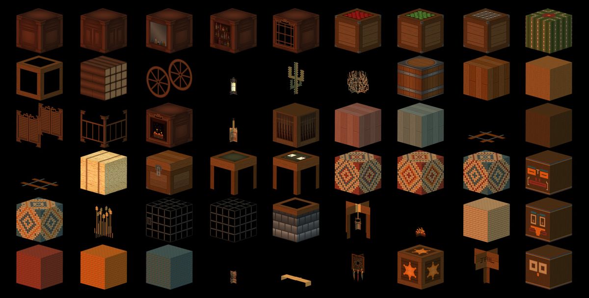 Guncraft: Wild West Block Pack Screenshot (Steam)