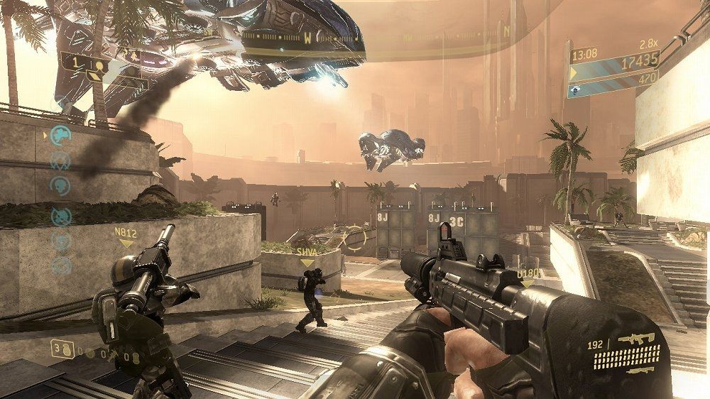 Halo 3: ODST Screenshot (Xbox.com product page): Defending ONI Alpha Site