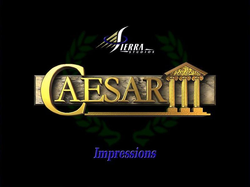 Caesar III Screenshot (PC KnowHow: Caesar III): The Caesar III Demo's title screen